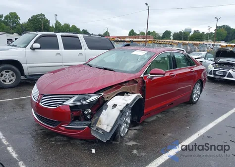 2015 Lincoln Mkz из США, поврежденный, VIN 3LN6L2LUXFR601724